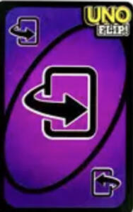 Uno Flip kort mørk side