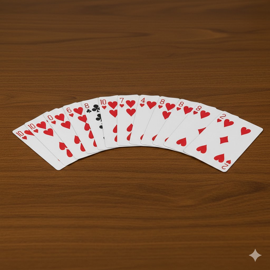 hvor mange kort er der i et kortspil