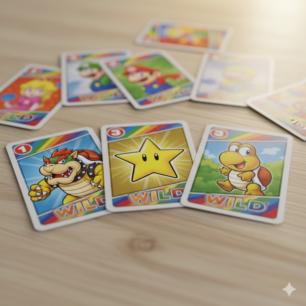 uno super Mario kort